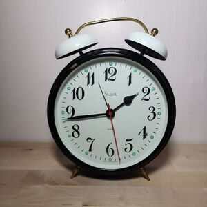 Sheffield Vintage West Germany Wind Up Alarm Clock  - Not‎ Working
